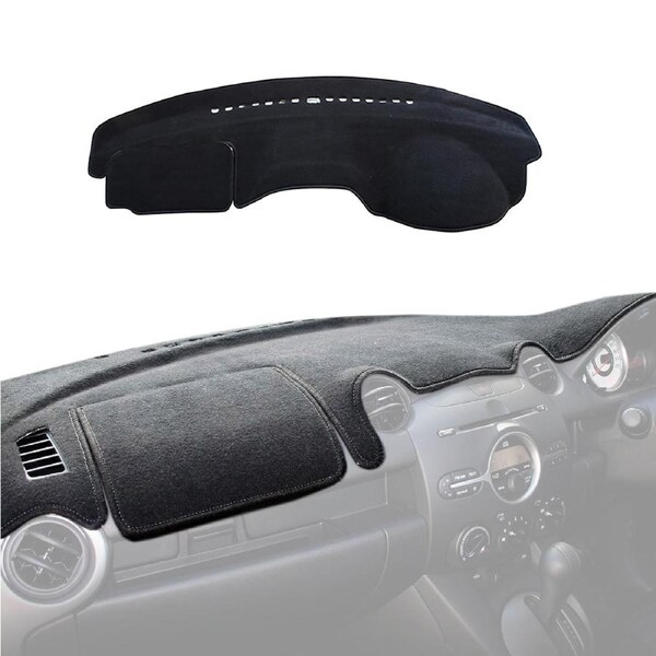 For MITSUBISHI ASX XA XB XC XD 07/2010-02/2025 All Models Custom Black Car Dash Mat Cover Dashmat 2010 2011 2012 2013 2014 2015 2016 2017 2018 2019 2020 2021 2022 2023 2024 2025