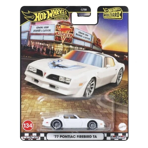 Hot Wheels Premium Boulevard 1977 Pontiac Firebird TA Diecast Vehicle