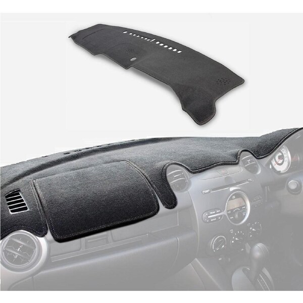 SPERLING For TOYOTA PRADO 250 GX, GXL & VX Models 10/2024-On All Models Without HUD Custom Charcoal Car Dash Mat Cover Dashmat 2024 2025