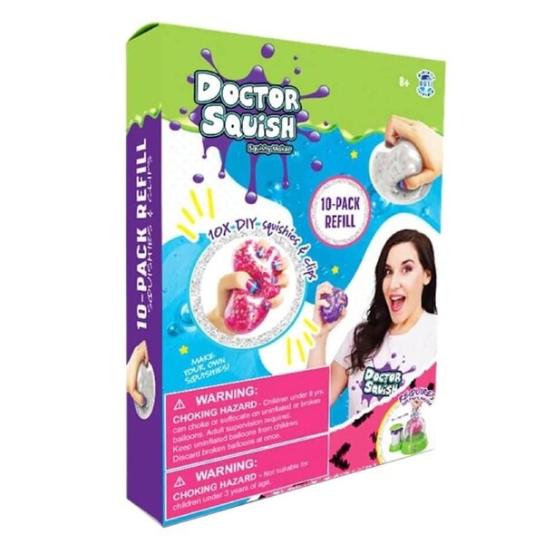Doctor Squish Squishy Maker 10-Pack Refill