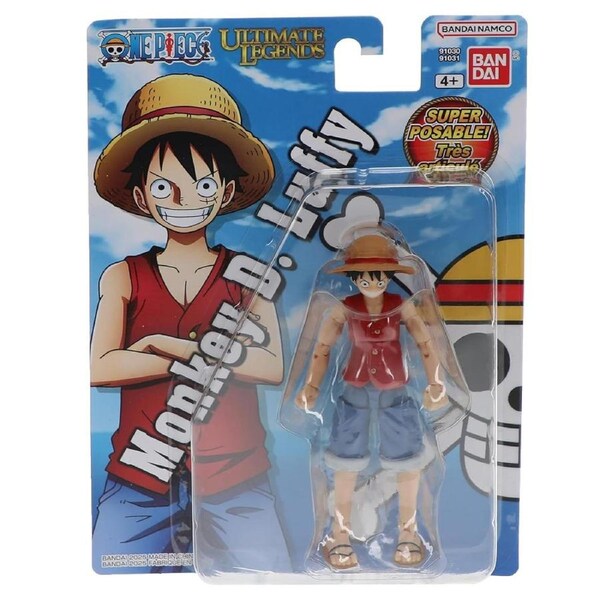 Ultimate Legends One Piece Monkey D Luffy 5 inch Action Figure