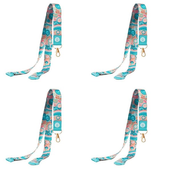 4PK Learning Can Be Fun Sacred Country Teacher ID/Keys Lanyard 42cm