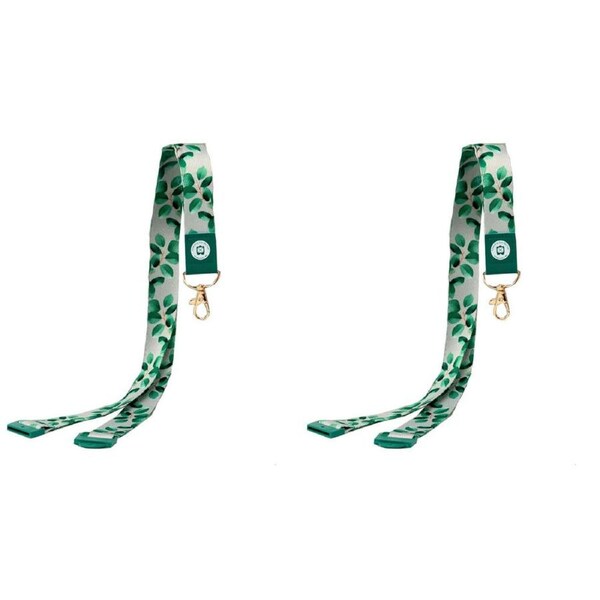 2PK Learning Can Be Fun Eucalyptus Essentials Teacher ID/Keys Lanyard 42cm