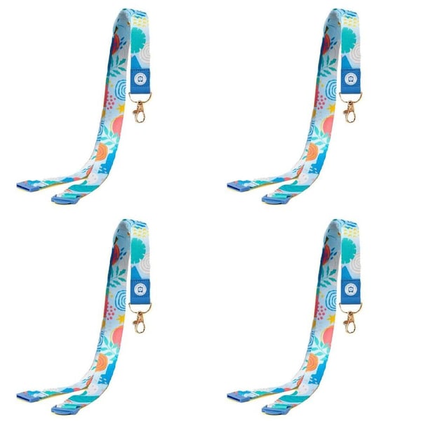 4PK Learning Can Be Fun Growing Minds Teacher ID/Keys Lanyard 42cm