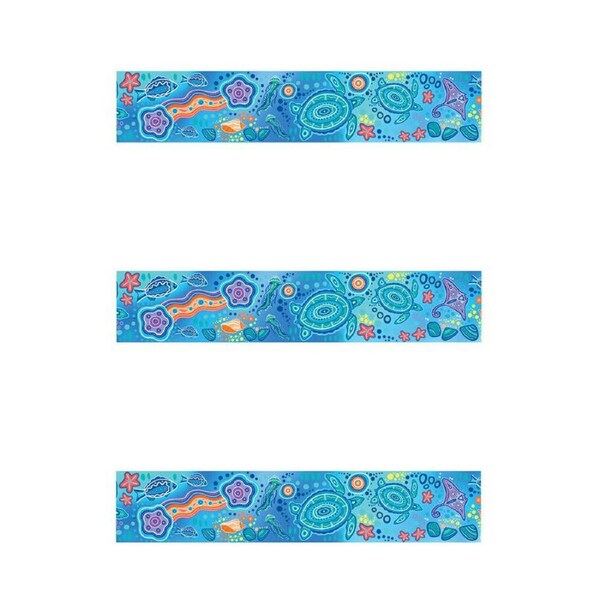 3x 12pc Learning Can Be Fun Ocean Country Border Pack 90cm x 7.5cm