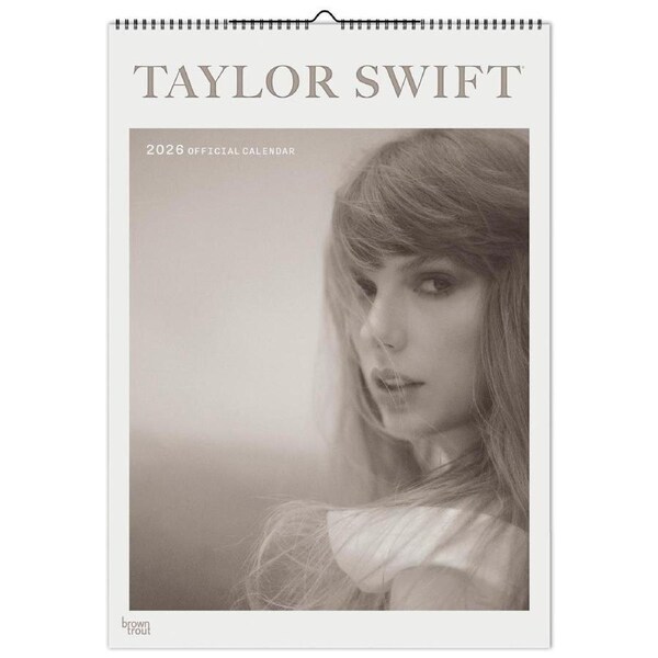 2026 Calendar Taylor Swift Official A3 Vertical Wall, BrownTrout BT07737