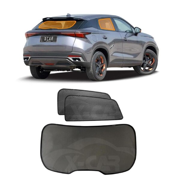 Window Sun Shades for Chery C5 2025-Onwards Car UV Protection Custom Rear Windscreen Shade SunBlind Mesh