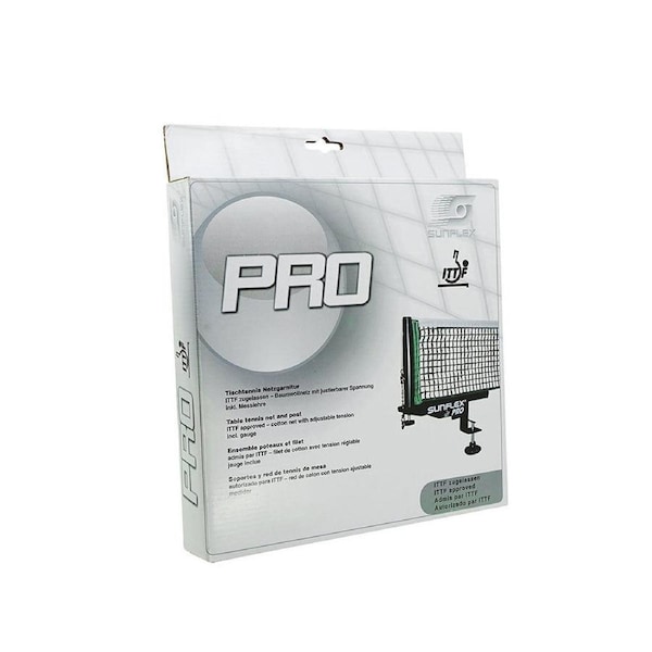 Sunflex Pro Table Tennis Screw Type Net ITTF Approved for Competition 55mm Max