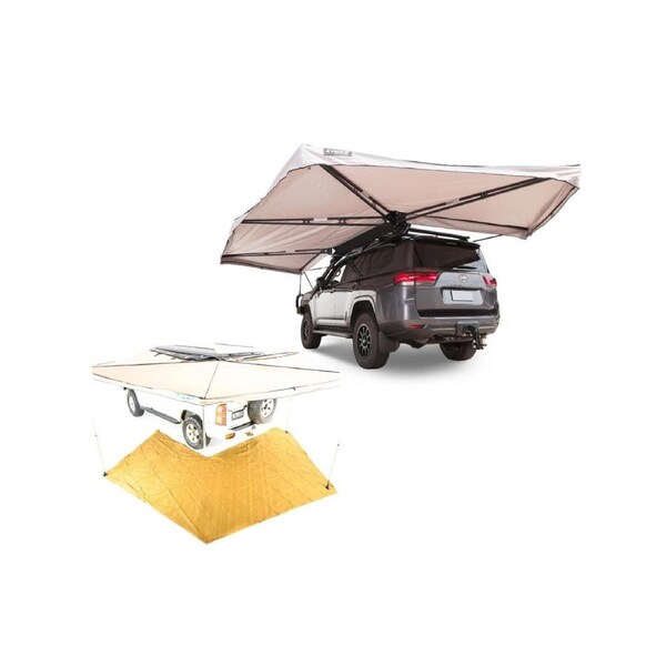 Kings Plus 270° Tourer XL Freestanding Awning MKII + 270 - Mesh Floor