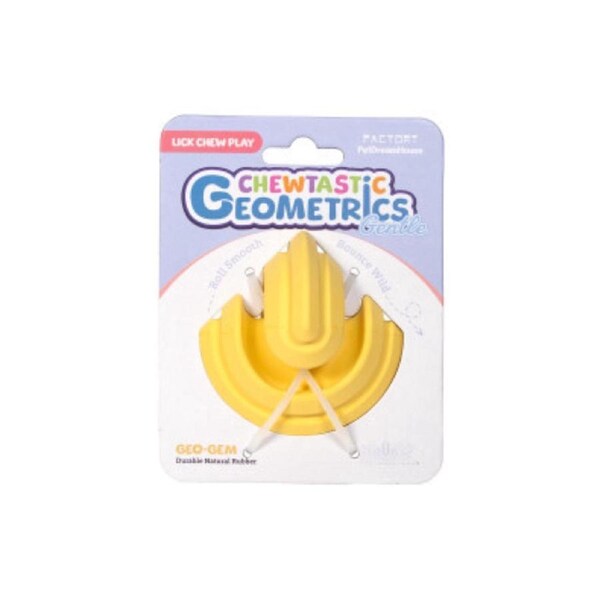 Chewtastic Geo Gentle Inter Geo-Gem (Mustard)