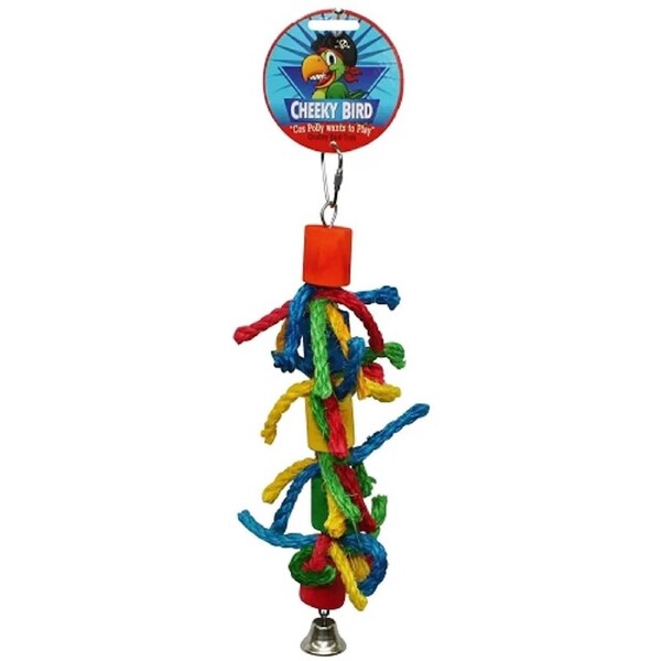 Cylinder & Rope with Bell - Medium