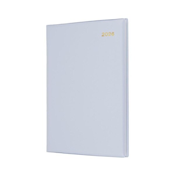 2026 Diary Collins Belmont Colours A5 Week to View Grey 387.V98