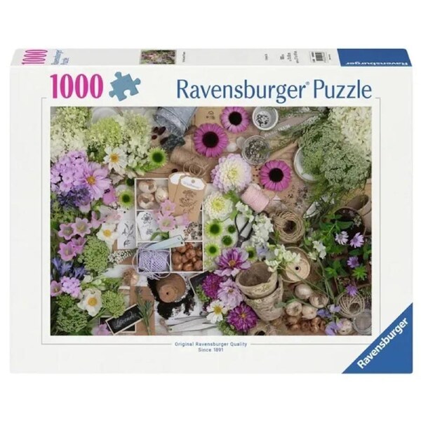 Ravensburger Puzzle 1000pc - For the Love of Flowers