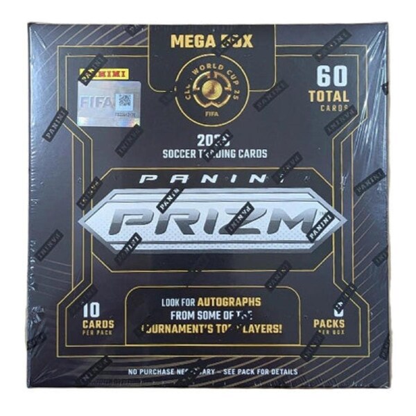 2025 Panini Prizm FIFA Club World Cup Soccer Mega Box