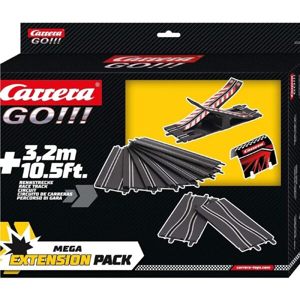 Carrera GO!!! Seesaw Extension Pack 7 Straight Tracks & 2 Chicane