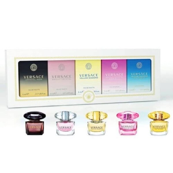 VERSACE MINIATURE SET FOR WOMEN 5PC BY VERSACE