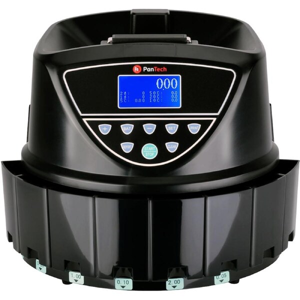 PanTech Australian Coin Sorter Coin Counter Machine Automatic Electronic PT-CSC-BLACK