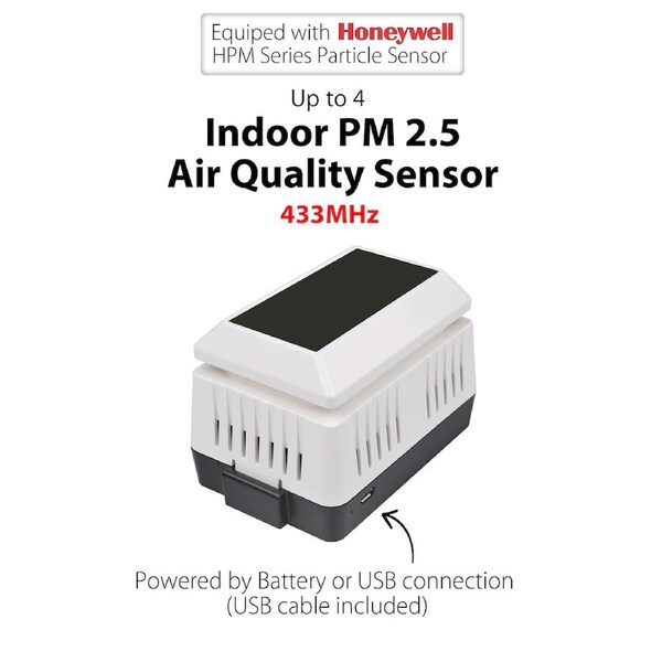 PanTech Indoor PM2.5 Air Quality Sensor design for PanTech Weather Station PT-HP2550 & PT-HP2553