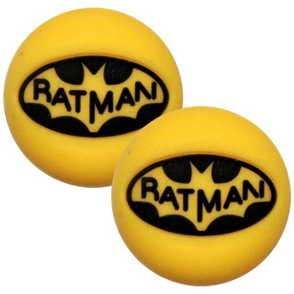 Thumb Grips x 2 For PS4 PS5 XBOXONE Xbox Series X Toggle Cover Yellow Batman