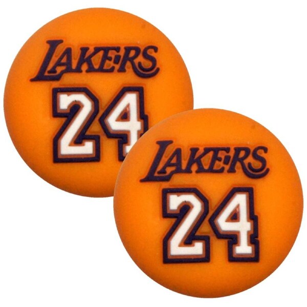 Thumb Grips x 2 For PS4 PS5 XBOXONE Xbox Series X Toggle Cover Caps Lakers 24
