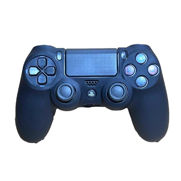 Silicone Cover For PS4 Controller Case Skin Black