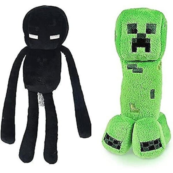 JOYBUY Creeper & Enderman Plush Toys – Soft Game Plush for Kids Gift