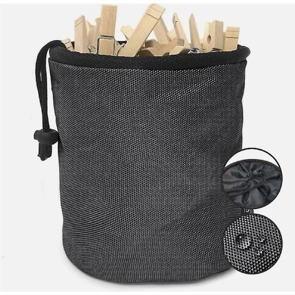 JOYBUY Laundry Peg Bag with Hook Storage for Clothes Pins and Pegs