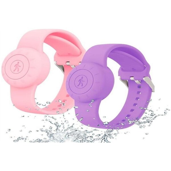 JOYBUY Silicone AirTag Wristband Case Protective Shell - Style 4