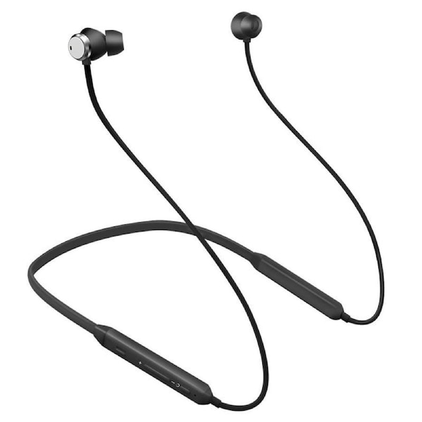 JOYBUY Wireless Bluetooth Neckband Earphones – ANC Magnetic Dual Mic – Black