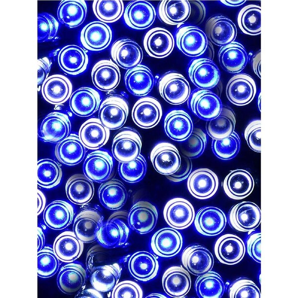 300 Blue & Cool White LED 15m String Fairy Light