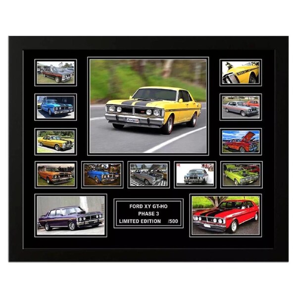 Ford XY GT-HO Phase 3 Limited Photo Memorabilia Frame