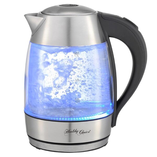 Healthy Choice 1.7L Glass Kettle GK700