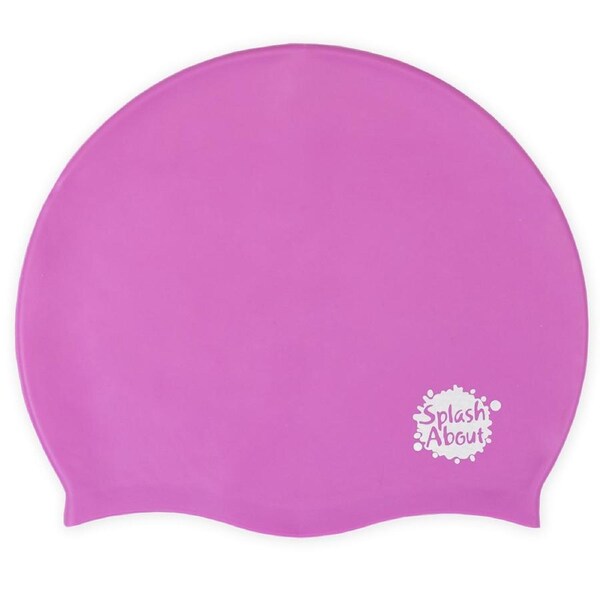 Kids Silicone Swim Cap -Purple