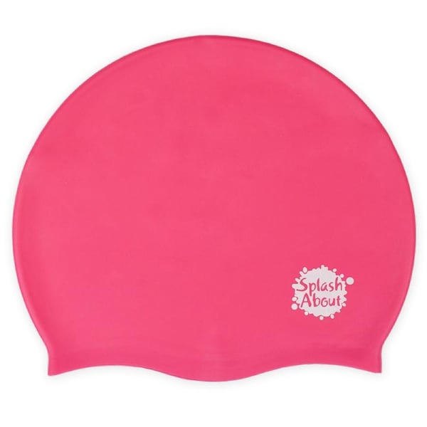 Kids Silicone Swim Cap -Pink