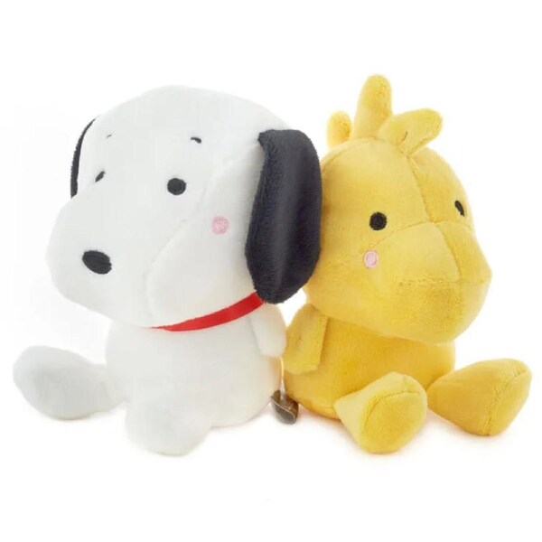Hallmark Better Together Magnetic Plush - Peanuts Snoopy and Woodstock