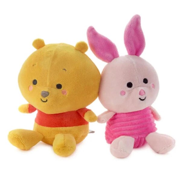 Hallmark Better Together Magnetic Plush - Disney Winnie the Pooh and Piglet