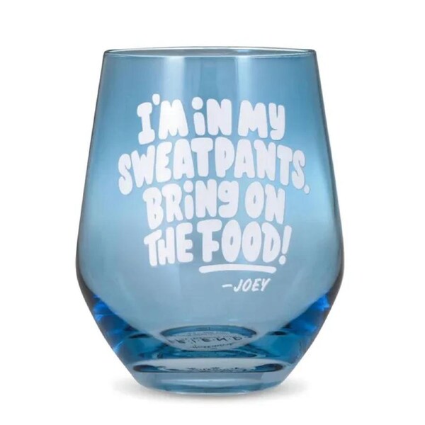 Hallmark Gifts - Friends Bring On The Food Stemless Wine Glass