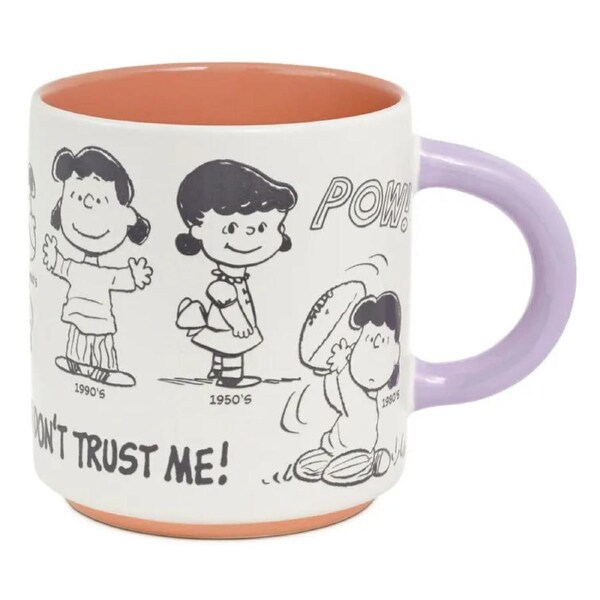 Hallmark Gifts - Peanuts 75th Anniversary Lucy Through The Decades Mug
