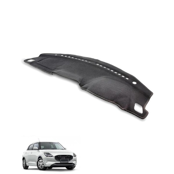 For SUZUKI SWIFT UZ HYBRID 03/2024-On Custom Charcoal Car Dash Mat Cover Dashmat 2024 2025