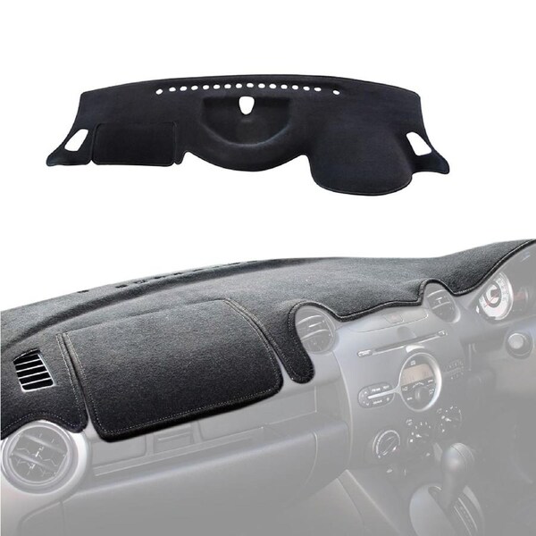 For NISSAN NAVARA D23 NP300 03/2015-11/2020 All Models Custom Black Car Dash Mat Cover Dashmat 2015 2016 2017 2018 2019 2020