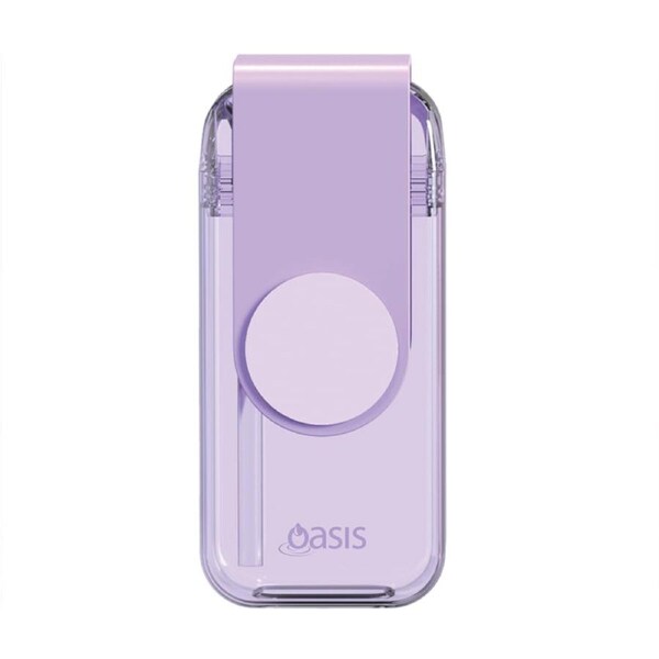 Oasis Kid's Tritan Juice Box with Straw 300ml - Lavender