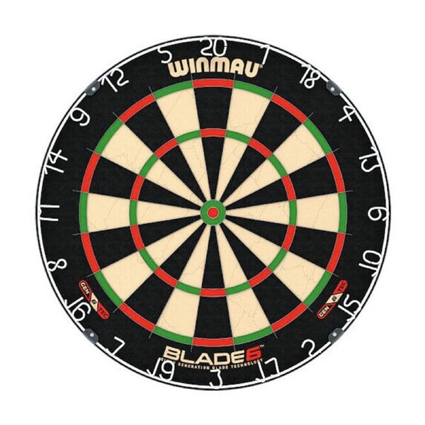 Winmau Blade 6 Ultra Thin 60 Degree Latest Wire Technology Dartboard WB3033