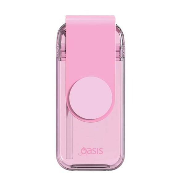Oasis Kid's Tritan Juice Box with Straw 300ml - Pink