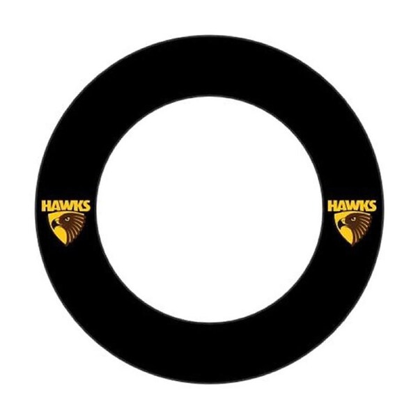 AFL Hawthorn Dartboard Surround Hawks Team Design Universal Fit