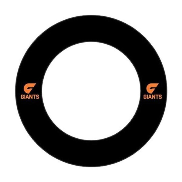 AFL Greater West Sydney Dartboard Surround Giants Team Design Universal Fit