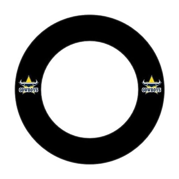 NRL Cowboys Dartboard Surround North QLD Team Design Universal Fit