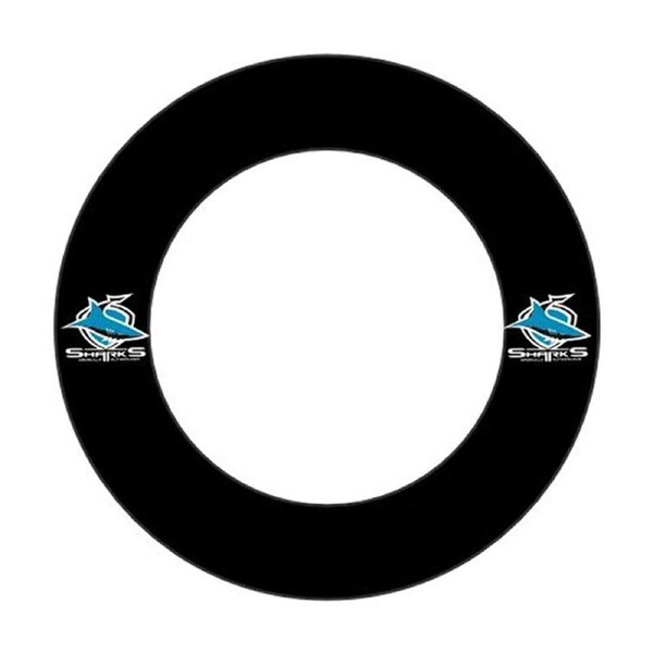 NRL Sharks Dartboard Surround Cronulla Team Dessign Universal Fit