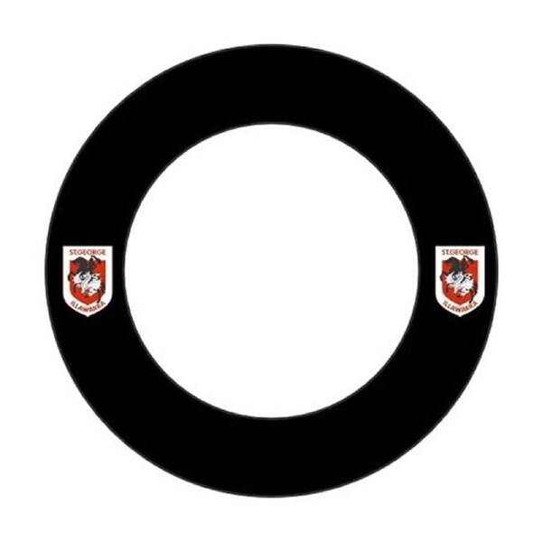 NRL Dragons Dartboard Surround St George Team Design Universal Fit