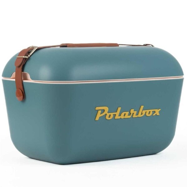 Polarbox Classic 20L Cooler Marine with Mustard Logo
