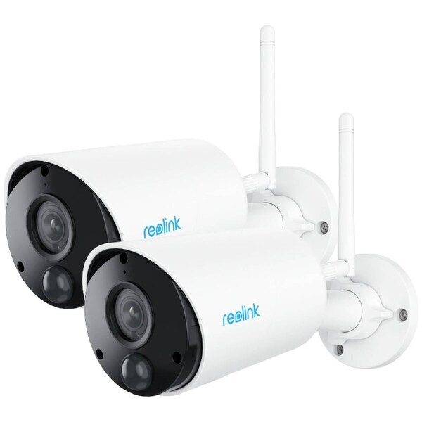 Reolink Argus Eco Wireless Outdoor Battery Security Camera 2 Pack